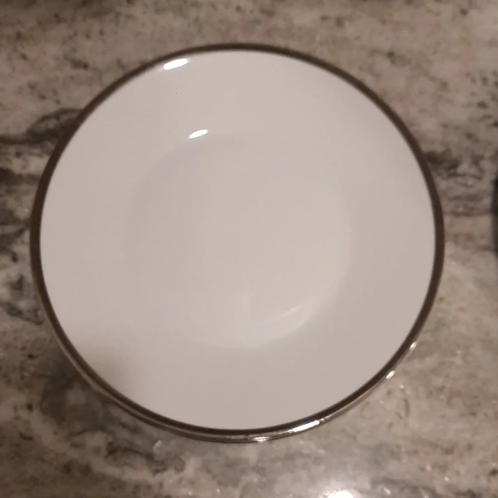 Set of 2 Crate&Barrel deep plates